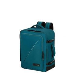 Plecak podróżny do samolotu American Tourister Take2Cabin M. Niebieskie plecaki American Tourister, bez wzorów. Za 225.49 zł.