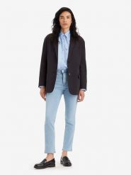 Levi's Dżinsy "724" - Slim fit - w kolorze błękitnym rozmiar: W27/30. Niebieskie jeansy Levi's®, s, z aplikacjami, z podwyższonym stanem. Za 149.31 zł.