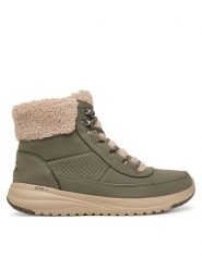 Skechers Trapery On The Go Stellar - Alpine Adventure 144756 Zielony. Zielone trapery i śniegowce Skechers, ze skóry. Za 429.99 zł.