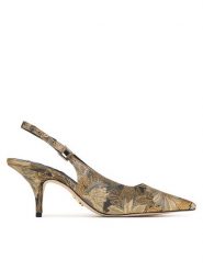 Steve Madden Szpilki 11005715 Złoty. Żółte szpilki Steve Madden, bez wzorów, z materiału, bez obcasa, na szpilce, bez zapięcia. Za 519.99 zł.