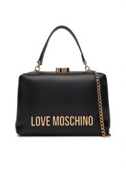 LOVE MOSCHINO Torebka JC4096PP1NLM0000 Czarny. Czarne torebki klasyczne Love Moschino, bez wzorów, ze skóry, bez dodatków. Za 1,099.00 zł.