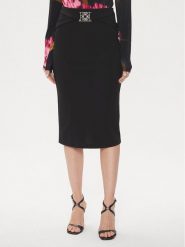 Rinascimento Spódnica ołówkowa CFC0118265003 Czarny Slim Fit. Czarne spódnice Rinascimento, s, bez wzorów, z syntetyku, ołówkowe. Za 559.99 zł.