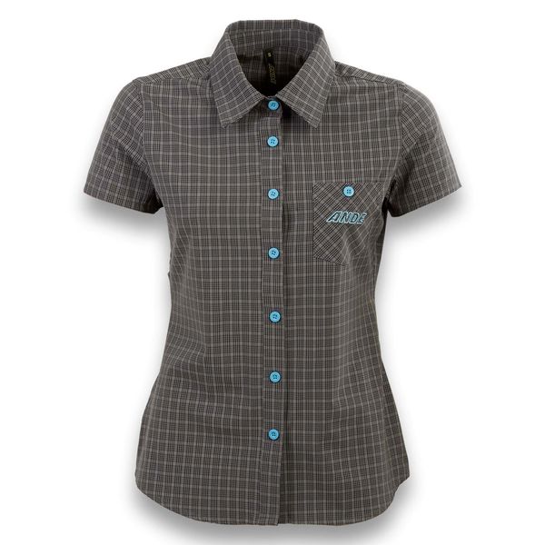 Koszula Ande Arizona Damskie. Szare koszule Ande, s, bez wzorów, z elastanu, sportowe, bez kołnierzyka, bez ramiączek. Za 271.99 zł.