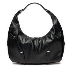 Torebka Marella. Czarne shopper Marella, bez wzorów, bez dodatków. Za 569.99 zł.