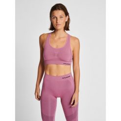Damski bezszwowy biustonosz sportowy Hummel Shaping. Czerwone bielizna sportowa Hummel, xs, bez wzorów. Za 118.50 zł.