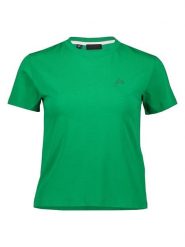ESPRIT Koszulka w kolorze zielonym rozmiar: XS. Zielone bluzki Esprit, xs, bez wzorów, z bawełny, bez kołnierzyka, bez ramiączek. Za 35.18 zł.