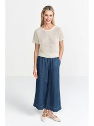 Rich & Royal Sweter w kolorze kremowym rozmiar: XS. Brązowe swetry Rich & Royal, xs, bez wzorów, bez ramiączek. Za 188.45 zł.