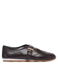 Tommy Hilfiger Baleriny Bella Ballet Mary Jane FW0FW09416 Brązowy. Brązowe baleriny TOMMY HILFIGER, bez wzorów, ze skóry, bez obcasa. Za 449.99 zł.