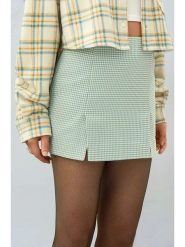 Weekday Spódnica w kolorze zielonym rozmiar: 36. Zielone spódnice Weekday, na co dzień, bez wzorów, mini, proste. Za 60.99 zł.