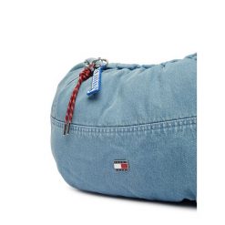Torebka Tommy Hilfiger. Niebieskie torebki klasyczne TOMMY HILFIGER, bez wzorów, z denimu, bez dodatków. Za 489.99 zł.
