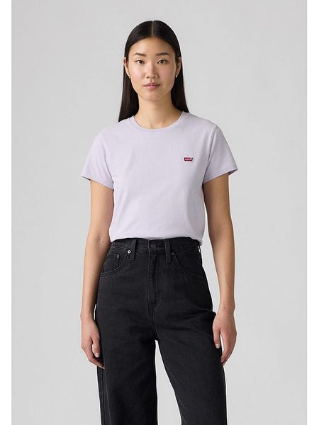 Levi's Koszulka w kolorze białym rozmiar: S. Białe bluzki Levi's®, s, bez wzorów, z bawełny, bez kołnierzyka, bez ramiączek. Za 48.96 zł.