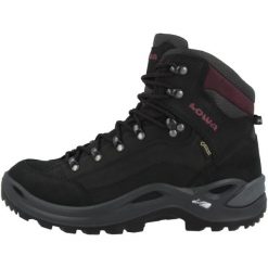 Buty trekkingowe damskie Lowa Renegade Gtx Mid WS. Brązowe trekkingi Lowa, z gumy, za kostkę. Za 1,039.00 zł.