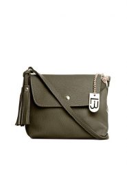 Lucca Baldi Skórzana torebka "Bagni" w kolorze oliwkowym - 25 x 17 x 7 cm rozmiar: onesize. Brązowe torby na ramię Lucca Baldi, bez wzorów, z materiału, na ramię, bez dodatków. Za 195.99 zł.