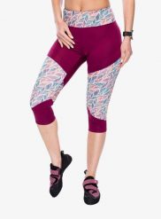 Legginsy wspinaczkowe damskie Ocun Rhea 3/4 Leggings. Czerwone legginsy Ocun, m, bez wzorów, z elastanu. Za 125.39 zł.