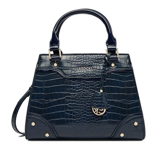 Torebka Lasocki. Niebieskie torebki klasyczne Lasocki, bez wzorów, bez dodatków. Za 179.99 zł.