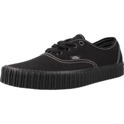 Kapcie VANS AUTHENTIC CREEPER GRUN Czarny. Czarne obuwie domowe Vans, bez wzorów, z tkaniny, bez zapięcia. W wyprzedaży za 212.10 zł.