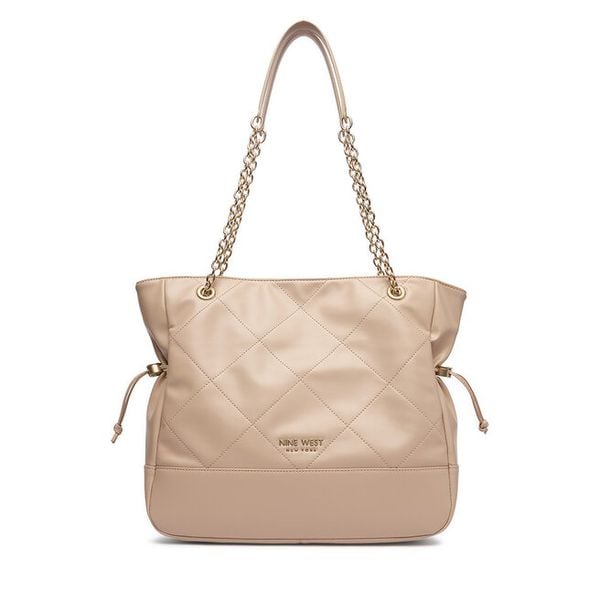 Torebka Nine West. Czerwone shopper Nine West, bez wzorów, bez dodatków. Za 349.99 zł.