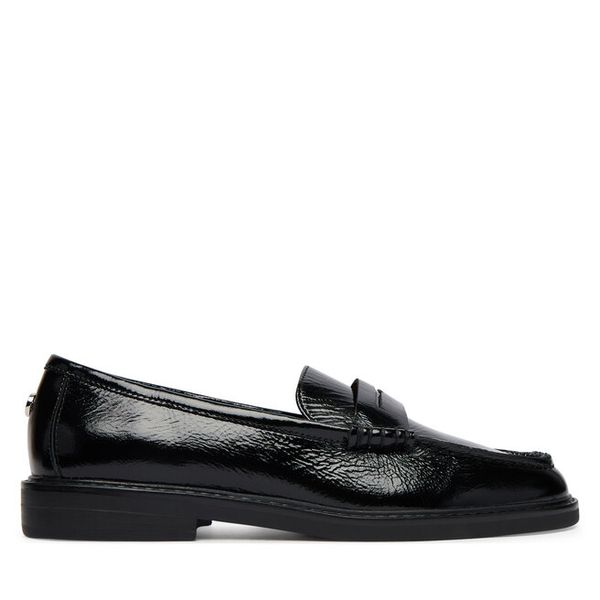 Lordsy Steve Madden. Czarne lordsy Steve Madden, bez wzorów, bez obcasa, bez zapięcia. Za 519.99 zł.