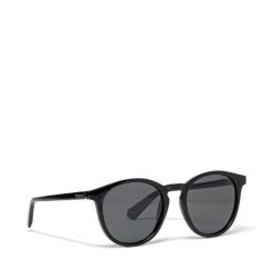 Okulary przeciwsłoneczne Polaroid. Czarne okulary przeciwsłoneczne Polaroid, bez wzorów. Za 269.00 zł.