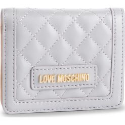 Mały Portfel Damski LOVE MOSCHINO - JC5614PP17LA0001 Grigio. Szare portfele Love Moschino, bez wzorów, ze skóry ekologicznej. W wyprzedaży za 249.00 zł.