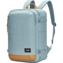 Plecak antykradzieżowy Pacsafe Go Carry-on Backpack 34 L - fresh mint. Niebieskie plecaki Pacsafe, bez wzorów. Za 576.99 zł.