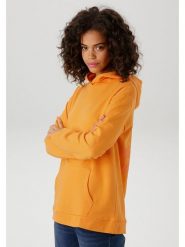 Aniston Bluza w kolorze pomarańczowym rozmiar: 40. Pomarańczowe bluzy Aniston, bez wzorów, z kapturem. Za 70.41 zł.