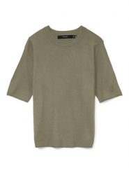 ONLY Sweter w kolorze oliwkowym rozmiar: XS. Brązowe swetry Only, xs, bez wzorów, bez ramiączek. Za 70.57 zł.