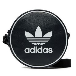 Saszetka adidas. Czarne torby na ramię Adidas, bez wzorów, młodzieżowe, bez dodatków. Za 99.99 zł.