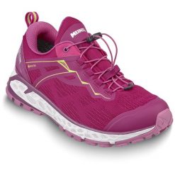 Buty sportowe damskie Meindl Power Walker Lady 3.0. Czerwone obuwie sportowe Meindl, trekkingowe. W wyprzedaży za 484.50 zł.