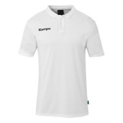 Polo Kempa Poly. Białe koszulki polo Kempa, bez wzorów, bez kołnierzyka, bez ramiączek. Za 163.50 zł.