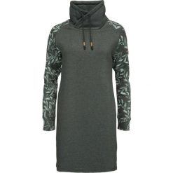 LOAP Ebnera sukienka/bluza damska, zielona, L. Zielone bluzy YOA, l, bez wzorów, z bawełny, bez kaptura. Za 235.99 zł.
