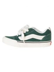 Vans Skórzane sneakersy w kolorze zielonym rozmiar: 42. Zielone trampki Vans, bez wzorów, ze skóry, bez zapięcia. Za 227.95 zł.