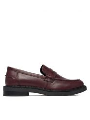 Geox Lordsy D Serilda D56WYE 43 C7357 Bordowy. Czerwone lordsy Geox, bez wzorów, ze skóry, bez obcasa, bez zapięcia. Za 499.99 zł.