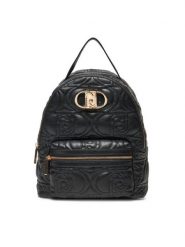 Liu Jo Plecak Ecs M Backpack AF4303 E0449 Czarny. Czarne plecaki Liu Jo, bez wzorów, ze skóry. Za 439.99 zł.