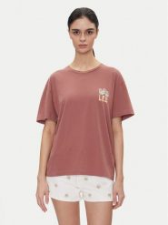 Lee T-Shirt Vintage 112363834 Różowy Relaxed Fit. Czerwone t-shirty Lee, l, bez wzorów, z bawełny, bez kołnierzyka, bez ramiączek. Za 109.99 zł.
