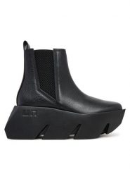 United Nude Botki Bull Chelsea 10960560165 Czarny. Czarne botki United Nude, bez wzorów, ze skóry, bez obcasa, na koturnie, bez zapięcia. Za 1,529.00 zł.