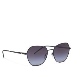 Okulary przeciwsłoneczne Emporio Armani. Czarne okulary przeciwsłoneczne Emporio Armani, bez wzorów. Za 509.99 zł.