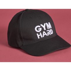 Czapka z daszkiem Gym Hard - Czarny. Czapki Sinsay. Za 14.99 zł.