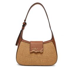 Torebka KARL LAGERFELD. Brązowe torebki klasyczne KARL LAGERFELD, bez wzorów, bez dodatków. Za 699.99 zł.