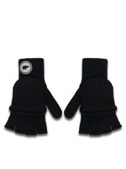 Eisbär Rękawiczki Damskie Jesse Mittens 80143 009 Czarny. Czarne rękawiczki Eisbar, bez wzorów, z dzianiny. Za 329.99 zł.