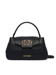 LOVE MOSCHINO Torebka JC4209PP0PKB0000 Czarny. Czarne torebki klasyczne Love Moschino, bez wzorów, bez dodatków. Za 949.99 zł.