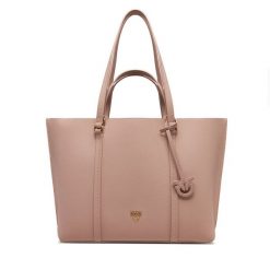 Torebka PINKO. Czerwone shopper Pinko, bez wzorów, bez dodatków. Za 1,189.00 zł.