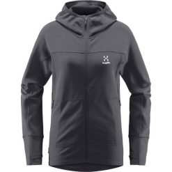 Damska Turystyka Bluza z Kapturem Lekka Oddychająca Haglöfs Betula Hood. Szare bluzy Haglöfs, bez wzorów, z kapturem. W wyprzedaży za 299.00 zł.