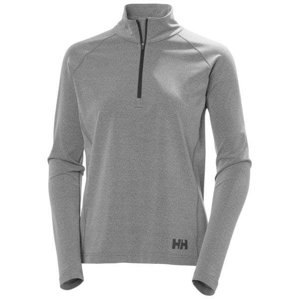 Bluza damska z zamkiem 1/2 Helly Hansen Tyri. Szare bluzy Helly Hansen, bez wzorów, bez kaptura. Za 363.00 zł.