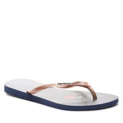 Japonki Havaianas. Klapki Havaianas, bez wzorów, bez obcasa. Za 59.99 zł.
