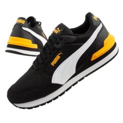 Buty sportowe młodzieżowe Puma ST Runner v4 Mesh. Biała obuwie sportowe Puma, z meshu, bez zapięcia, trekkingowe. Za 139.00 zł.