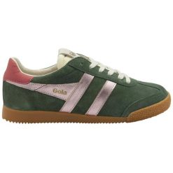 Sneakersy damskie Gola Elan Glitz. Czerwone obuwie sportowe Gola, bez zapięcia. Za 470.50 zł.