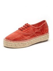 Natural world Sneakersy w kolorze czerwonym rozmiar: 36. Czerwone trampki Natural World, bez wzorów, bez zapięcia. Za 130.99 zł.