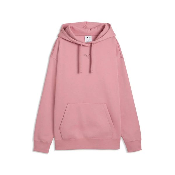 Dresowa bluza z kapturem damska Puma Essentials. Czerwone bluzy Puma, l, bez wzorów, z dresówki, z kapturem. Za 248.00 zł.