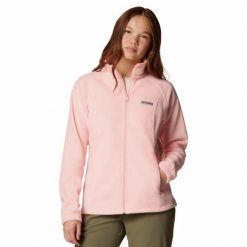 Bluza polarowa damska Columbia Benton Springs Full Zip rozpinana. Czerwone bluzy Columbia, bez wzorów, z polaru, bez kaptura. W wyprzedaży za 179.00 zł.